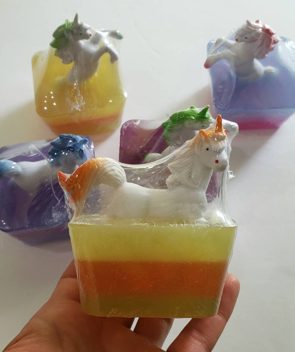 Soap With Toys in It/glycerin Soap With Toys/soap With Toys Etsy