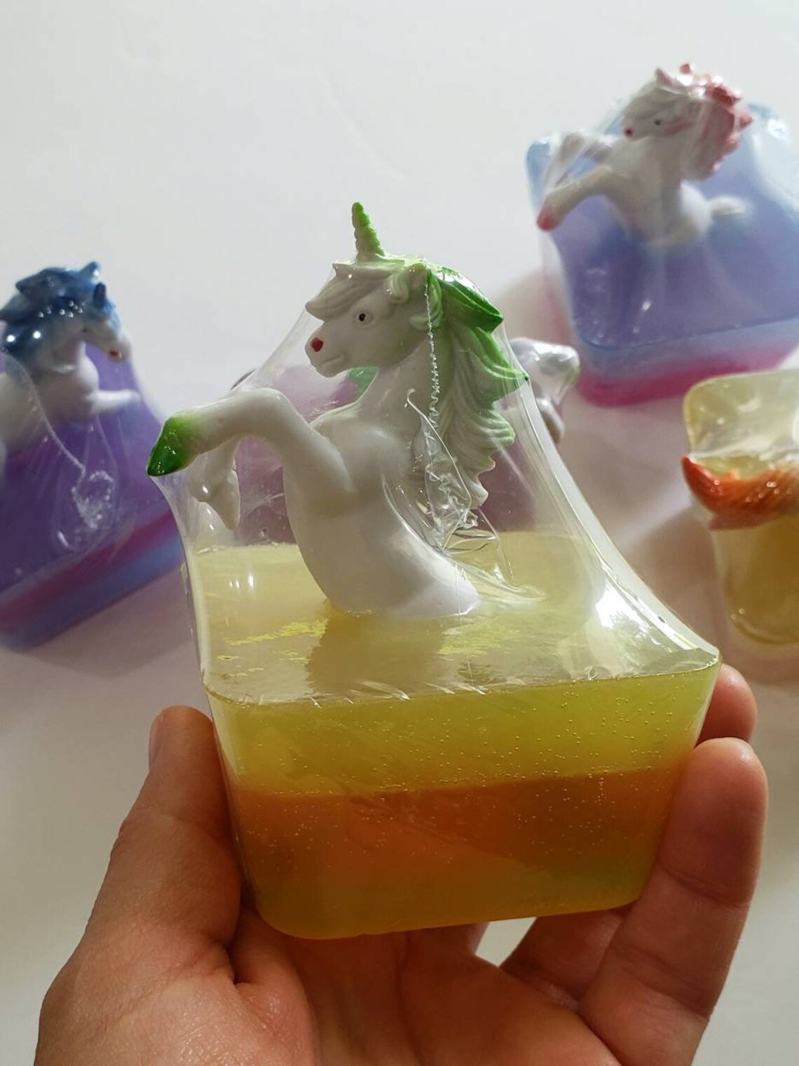Soap With Toys in It/glycerin Soap With Toys/soap With Toys Etsy