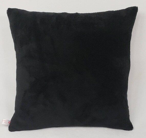 Batman Throw PillowDecorativeToss Lumbar Pillow, Minky Pillow, Dark