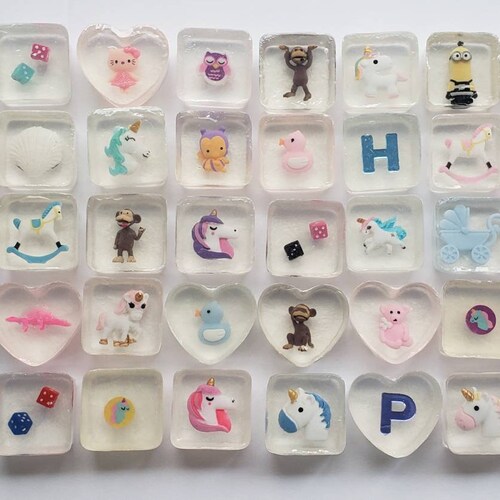 Soap With Toys in It/glycerin Soap With Toys/soap With Toy Etsy