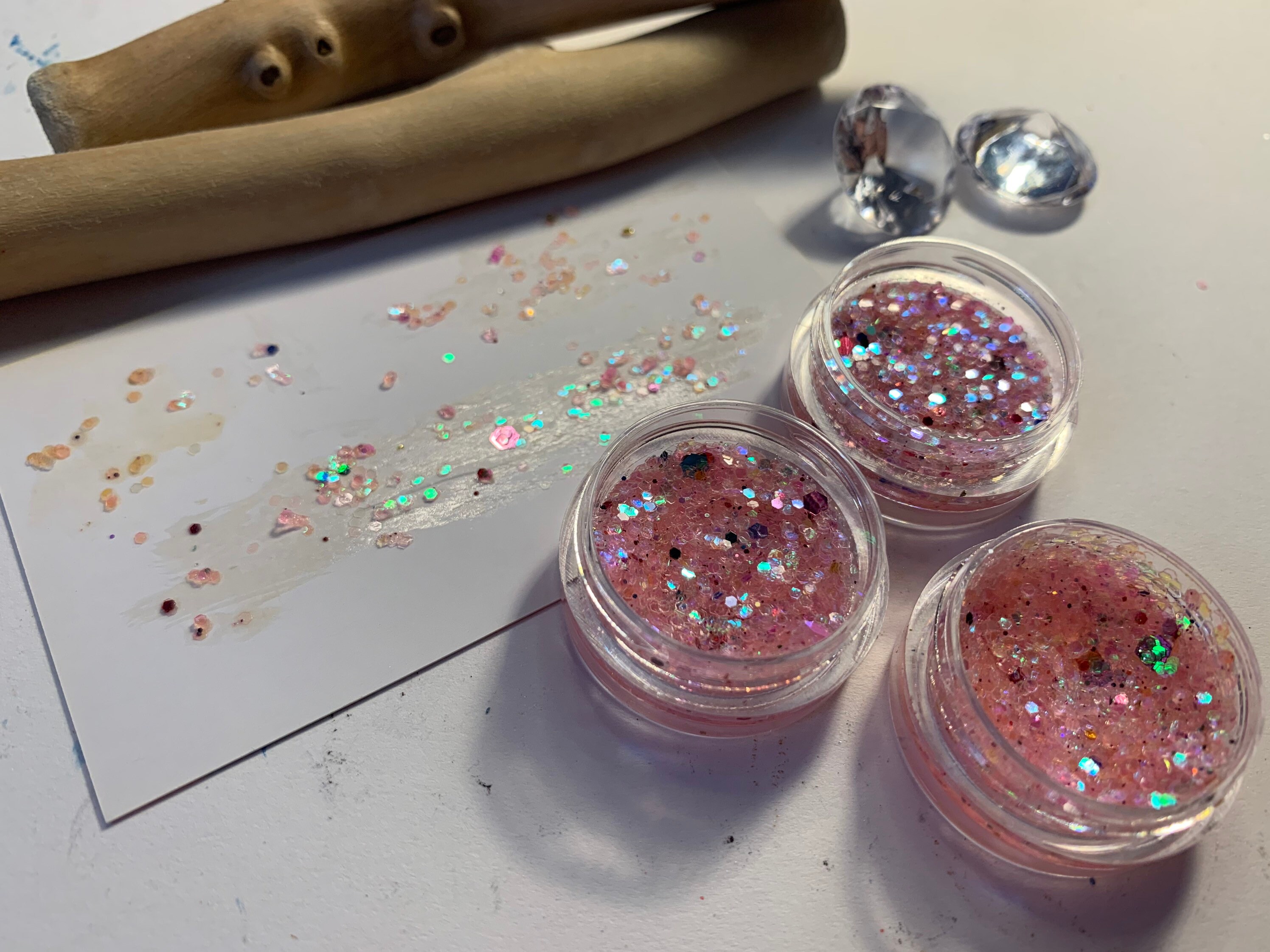 Wishful handmade glitter watercolors homemade watercolor Etsy