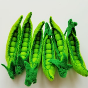 Filz Essen umweltfreundliche Kinder Filz Essen für Kinder Spielzeugküche Pretend Play Erbsen Geschenk für Baby feutre légumes Filz Essen