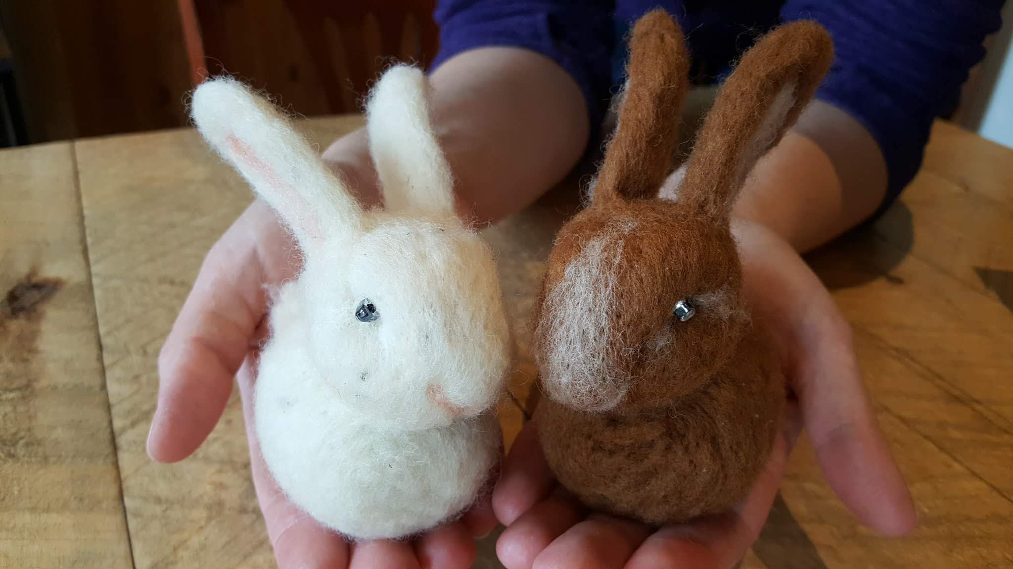 Rabbit Needle Felting Kit DIY - Etsy