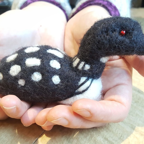 Loon Needle Felting Kit DIY