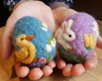 Easter Egg Needle Felting Kit DIY