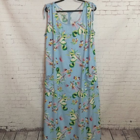 Vintage DISNEY STORE Mickey/Minnie Maxi Dress