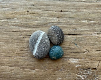 Made to order: custom design your own Beach stone stacker set.