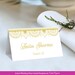 Wedding Place Cards Printable, DIY Wedding Place Card, Indian Wedding Place Card Template, Hindu Wedding Place Card, Instant Download