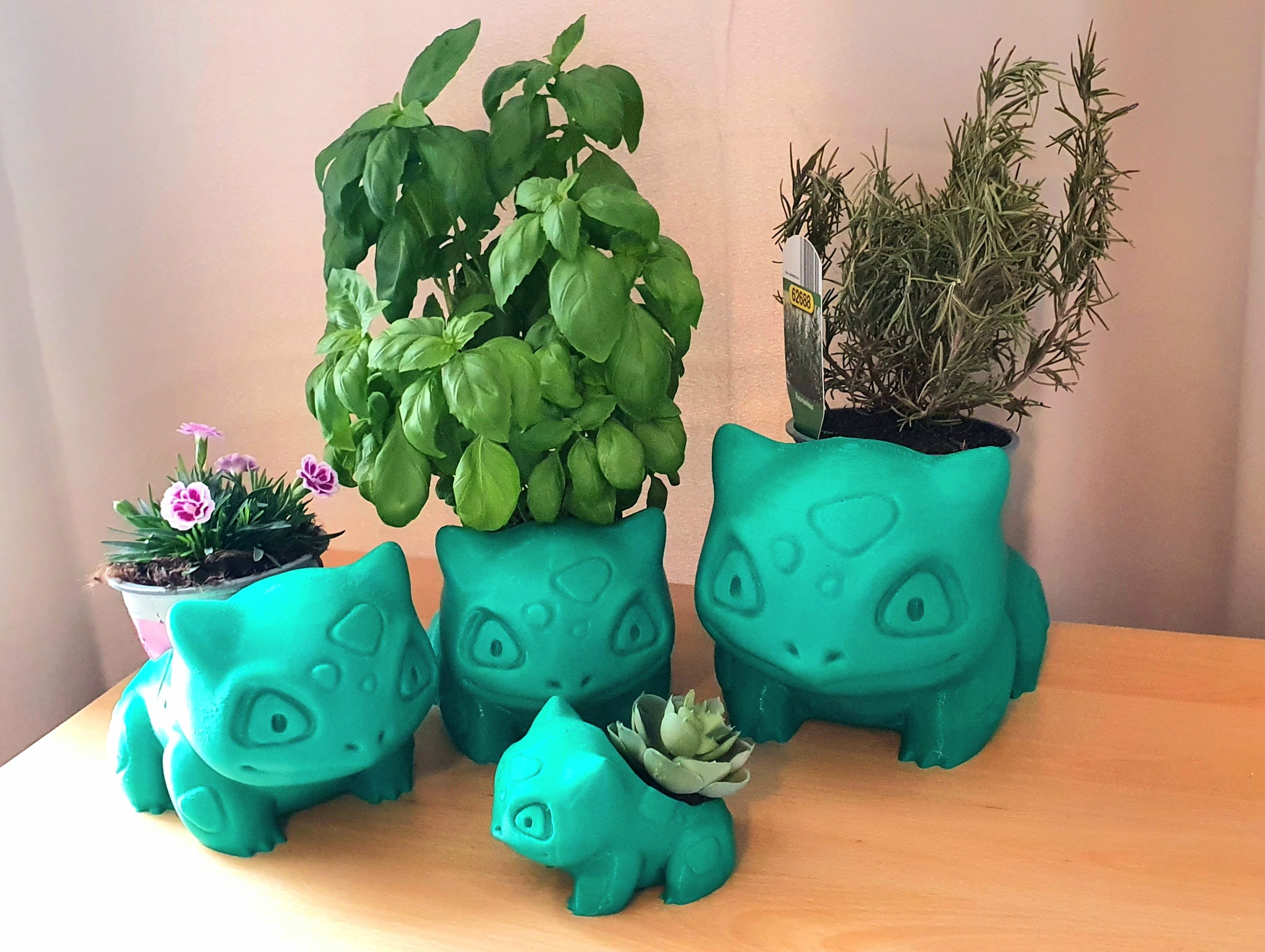 ポケモン　フシギダネ　植木鉢 フシギダネプランター、ポケモンギフト、植木鉢、サボテンホルダー