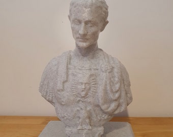 Decoración del porta cuchillos de cocina Julio César