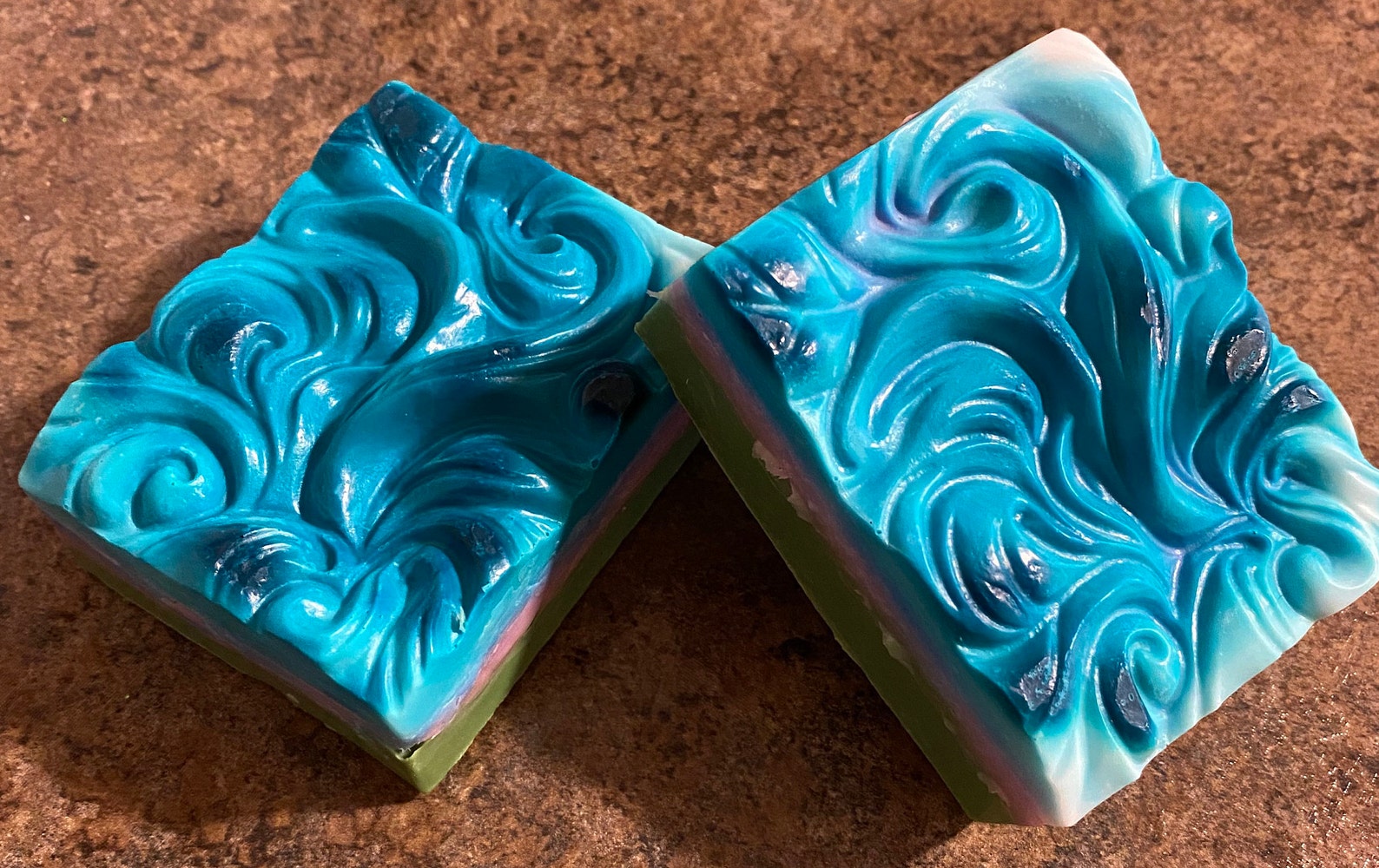 Sea Waves Bar Soap Etsy