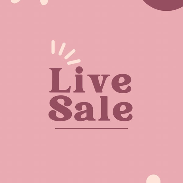 Live T-shirt Sale Live Sale Mystery Color Shirt T-Shirt Sale Christmas Gift