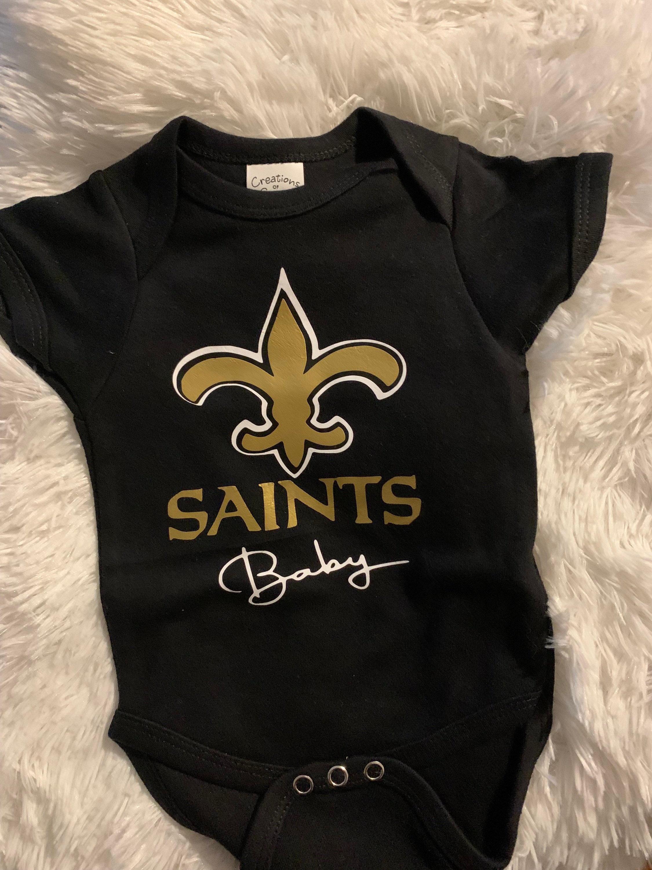 Saints Baby Bodysuit