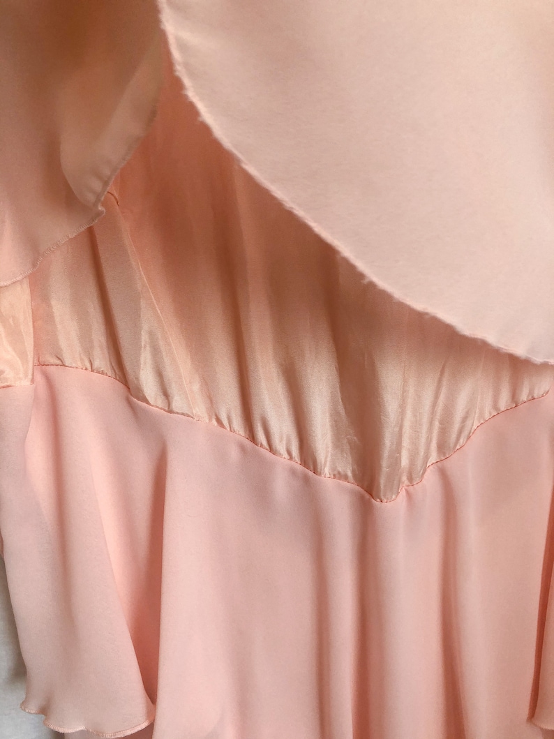 Vintage Ruffled Justin David dress