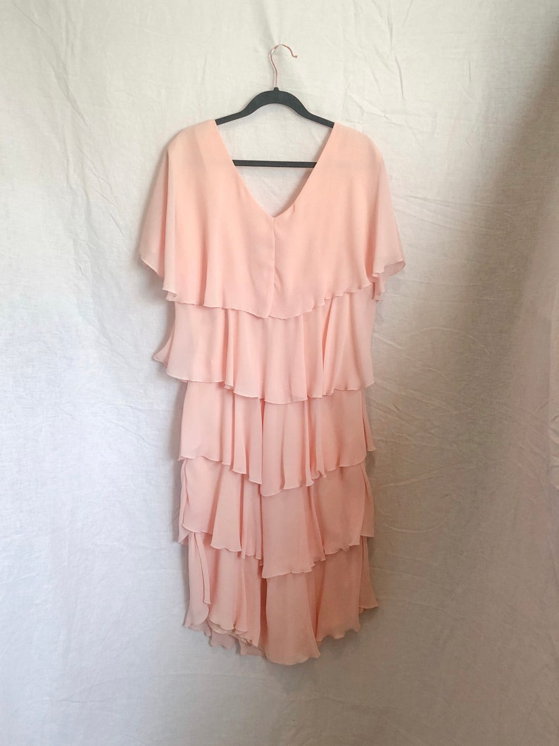 Vintage Ruffled Justin David dress