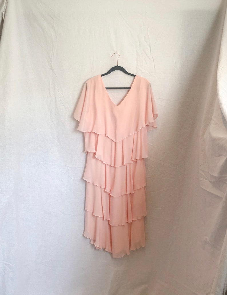 Vintage Ruffled Justin David dress