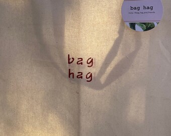 Handgemachte "Bag Hag" Canvas Tote Bag