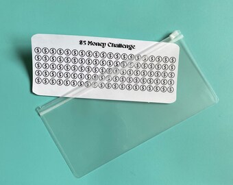 5 Dollars Savings Challenge | Budget Challenge | Cash Envelopes | Budget Envelopes | Financial Planner