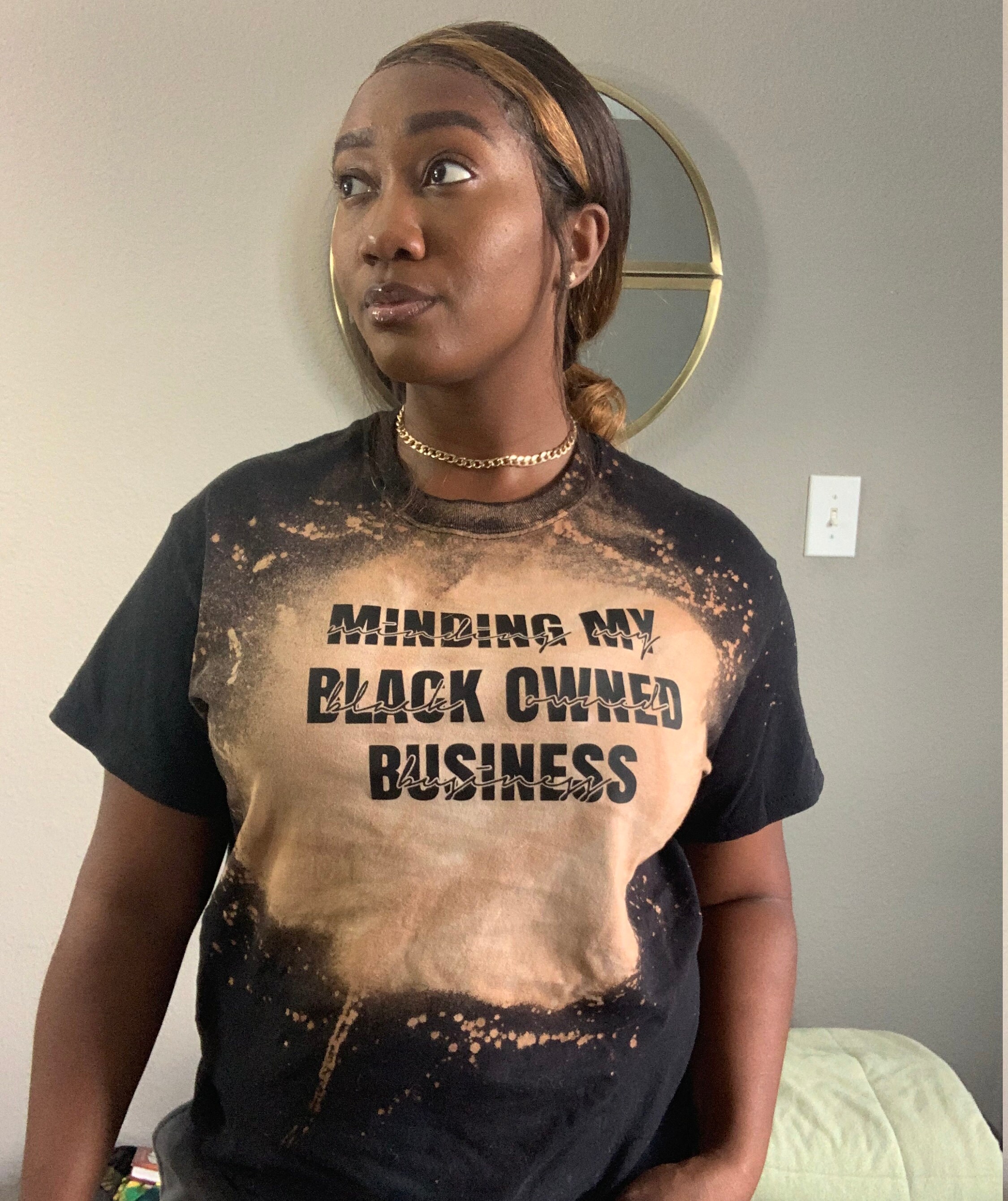 Minding My Black Owned Business tee shirt black history Etsy