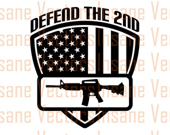 Download American Flag Rifle Silhouette Clip Art Image Rifle Vector