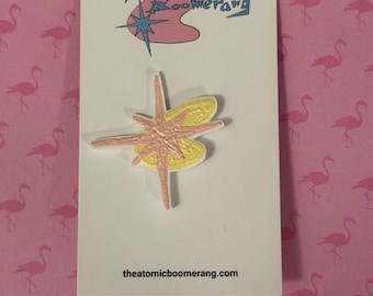 Atomic Boomerang Pin