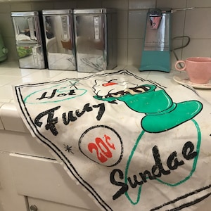 Sundae Tea Towel
