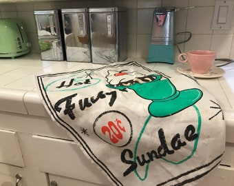 Sundae Tea Towel