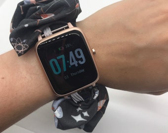 Scrunchie watch band