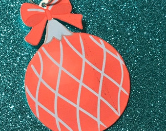 Pink Ball Ornament