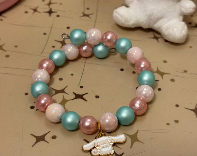 Cute Cinnamoroll Charm Bracelet