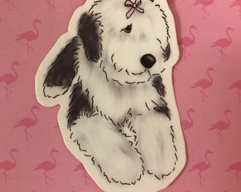 Old English Sheepdog Sticker
