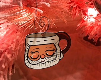 Santa Mug Ornament