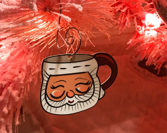 Santa Mug Ornament