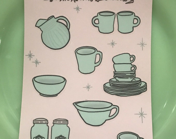 Jadeite Stickers