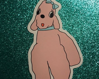 Poodle Magnet