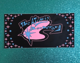 The Atomic Boomerang Bumper Stickers
