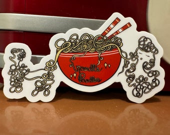 Noodle Poodles Sticker