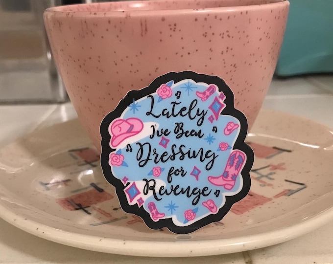 Dressing for Revenge Sticker