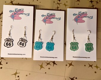 Route 66 Earrings