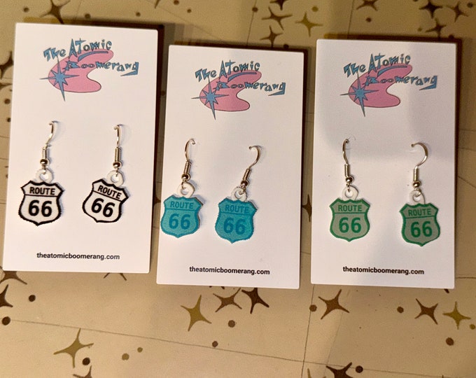 Route 66 Earrings