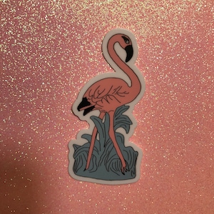 Flamingo sticker