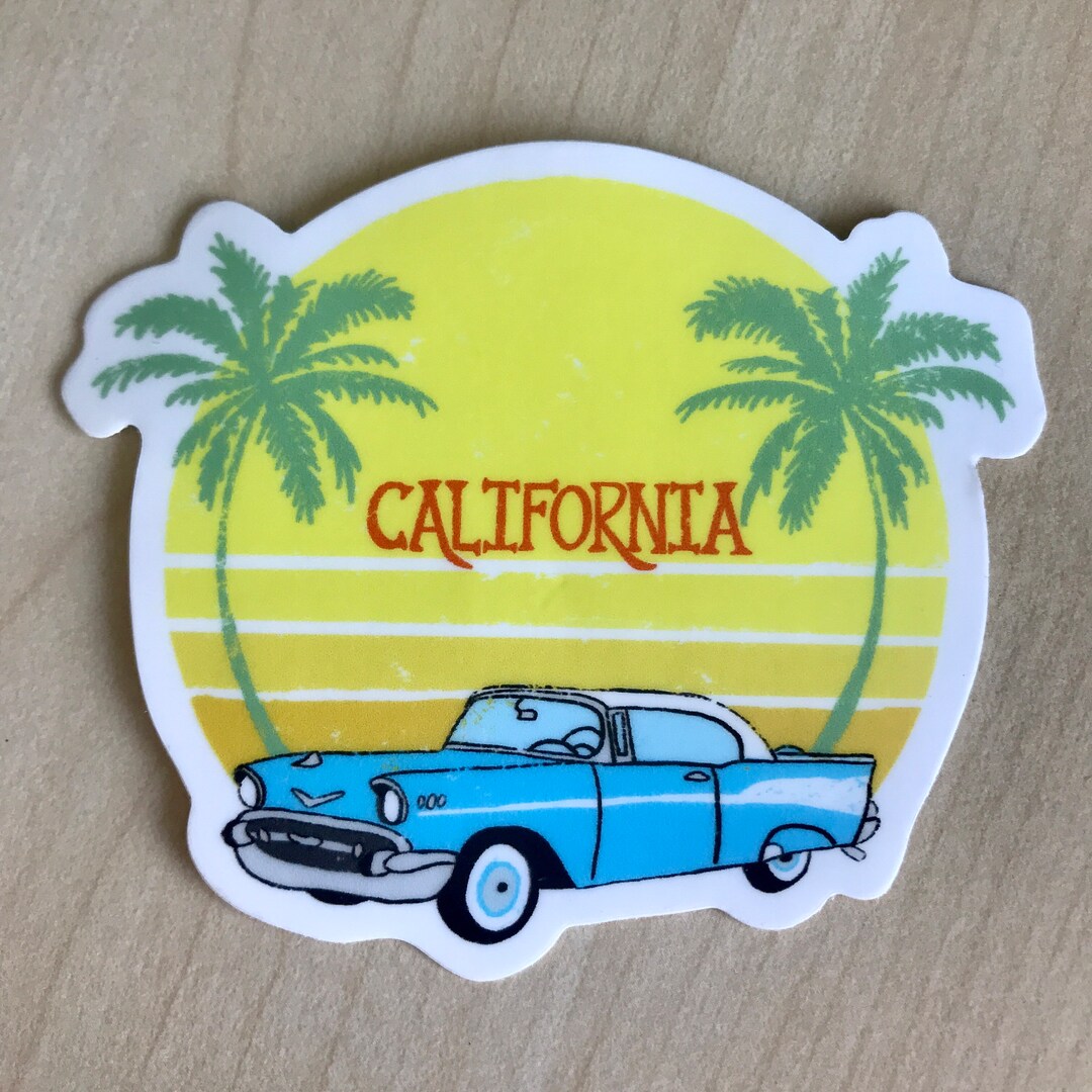 California Sticker - Etsy