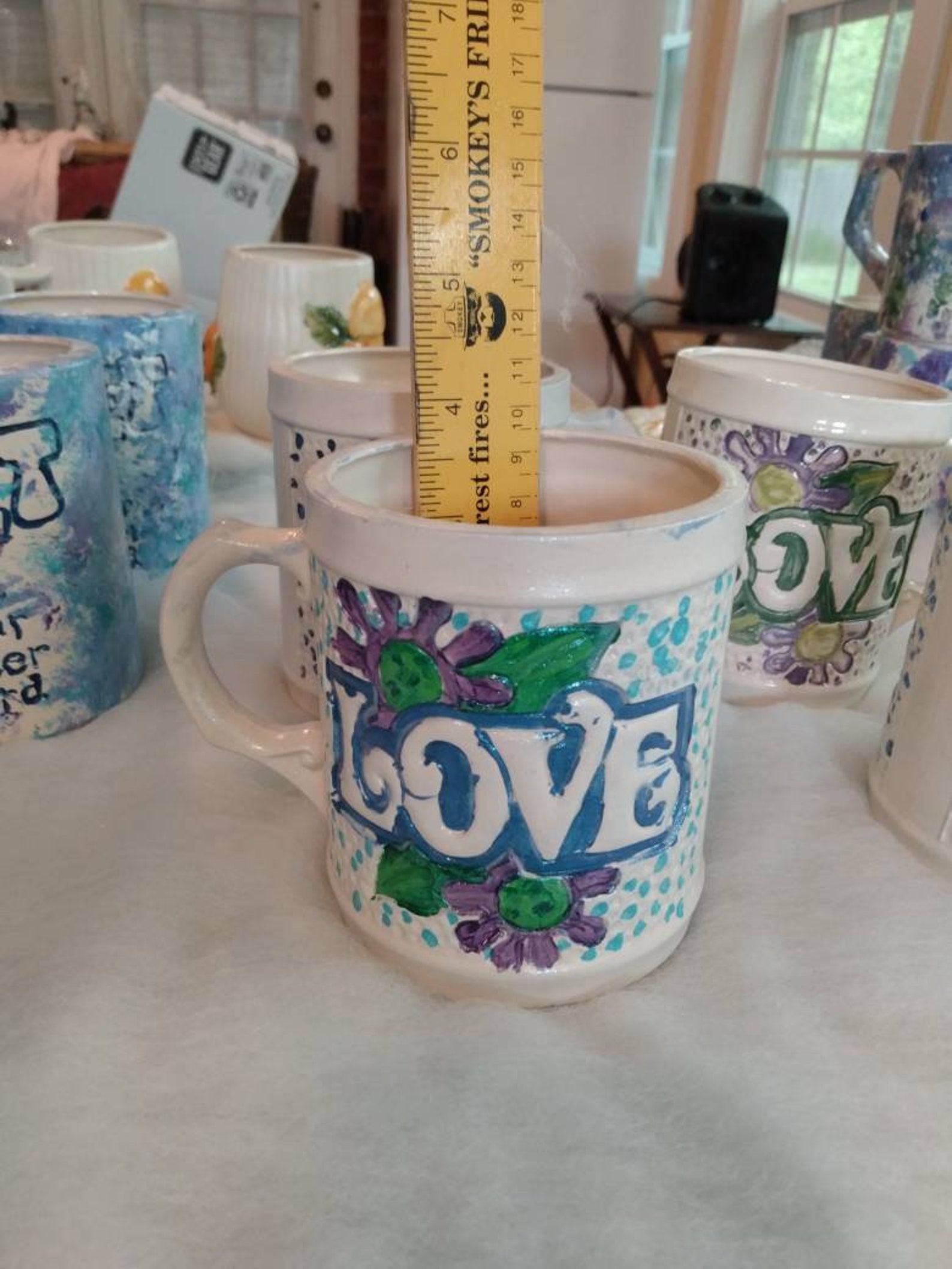 Ceramic Coffee mug Vintage Mold Etsy