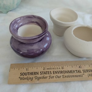 AFRICAN violet pot- SEEDLING pot/planter sold in pairs