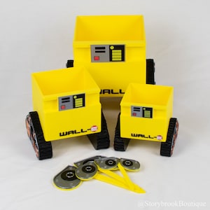 Doniczka wydrukowana w 3D inspirowana robotem Wall-E