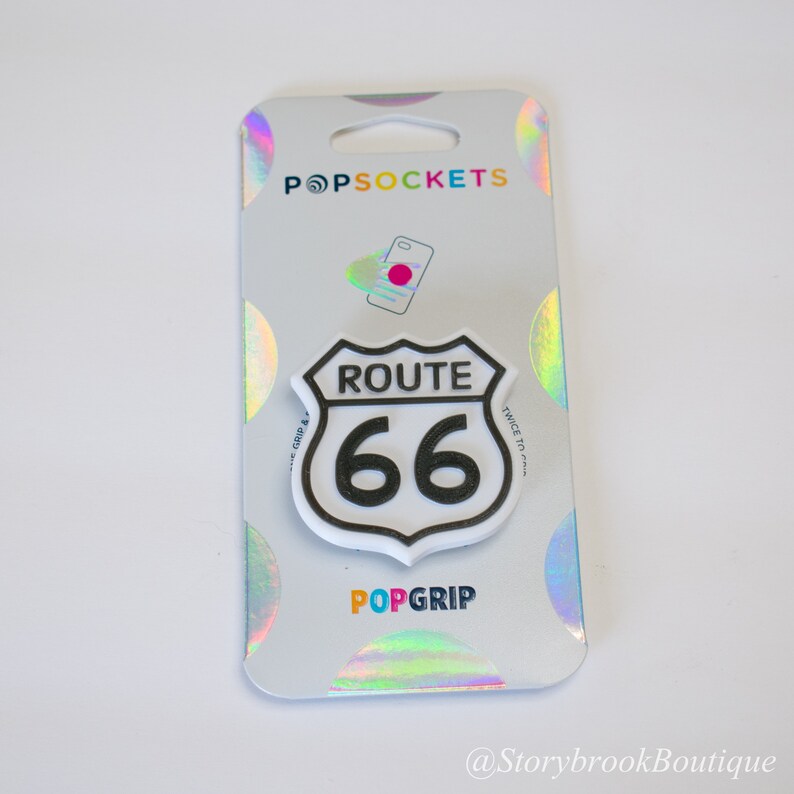 Route 66 3D Printed Swappable Popsocket