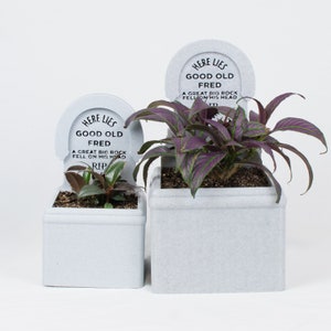Tombstone 3D Printed Planter