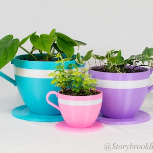 Teetasse 3D gedruckter Pflanzer