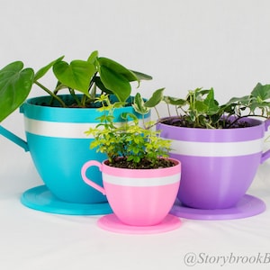 Teacup 3D Printed Planter