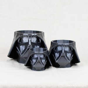 Darth Vader Inspired 3D Printed Planter